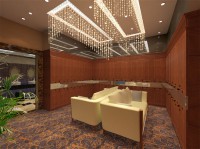 金世界国际大酒店洗浴中心更衣室