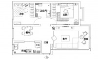 户型平面布局图