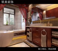 鸿运润园房子装修案例 中式风格