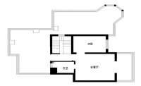 二层原始户型图