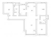格兰绿都140原始户型图