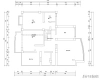 二楼原始平面图