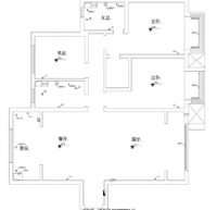 阳光怡园原始户型图