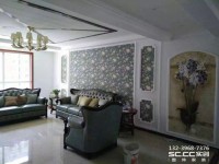 兰州罗马花园130㎡ 实景竣工图美式田园
