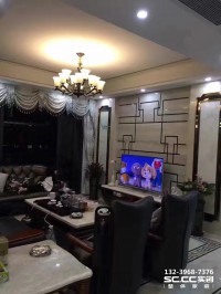 最新工地143㎡欧式【完美家装=硬装+软装+全屋定制家具不限】